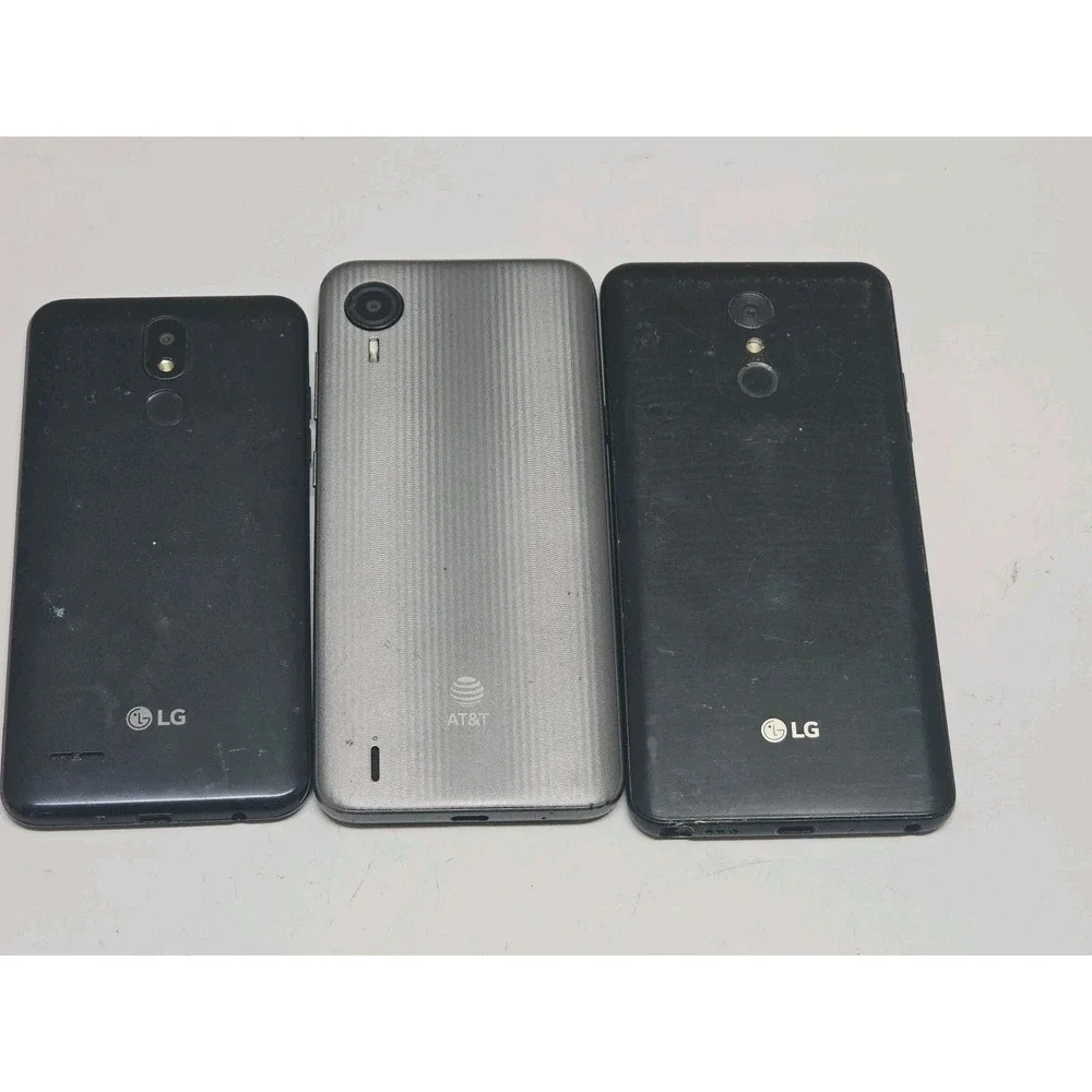 Lot of 15 Mixed Model Android Smartphones for Parts